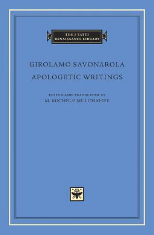 Buch Apologetic Writings Girolamo Savonarola