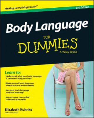 Kniha Body Language For Dummies 3e Elizabeth Kuhnke