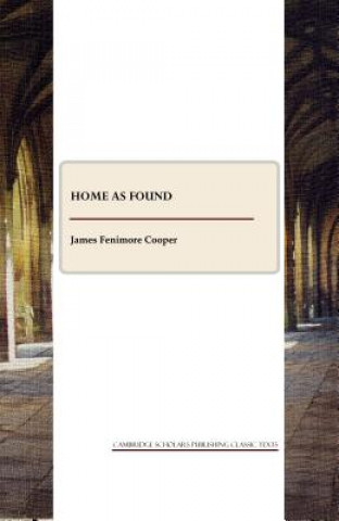 Boek Home as Found James Fenimore Cooper
