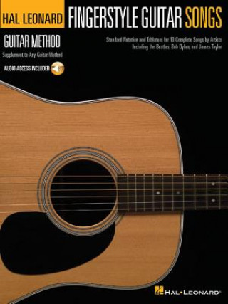 Book Fingerstyle Guitar Songs Hal Leonard Publishing Corporation