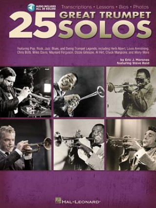Книга 25 Great Trumpet Solos Eric J Morones