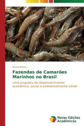 Kniha Fazendas de Camaroes Marinhos no Brasil Martini Bruno