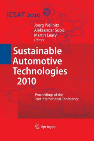 Książka Sustainable Automotive Technologies 2010 JOERG WELLNITZ