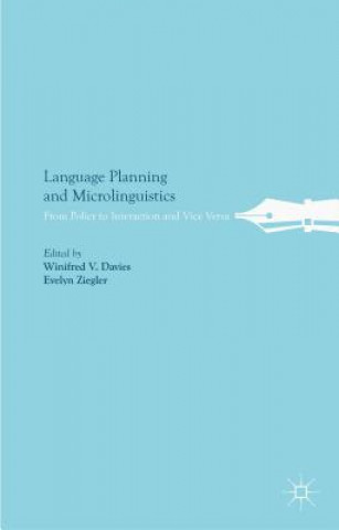 Könyv Language Planning and Microlinguistics W. Davies