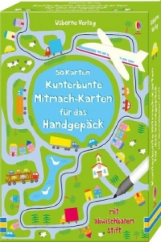 Joc / Jucărie 50 Karten: Kunterbunte Mitmach-Karten für das Handgepäck Catriona Clarke