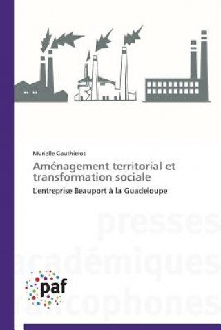 Kniha Amenagement Territorial Et Transformation Sociale Gauthierot-M