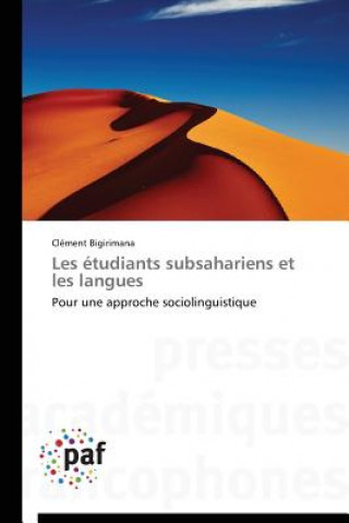 Carte Les Etudiants Subsahariens Et Les Langues Bigirimana-C