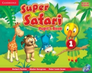 Könyv Super Safari Level 1 Pupil's Book with DVD-ROM Herbert Puchta