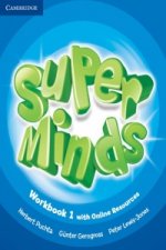Carte Super Minds Level 1 Workbook with Online Resources Herbert Puchta