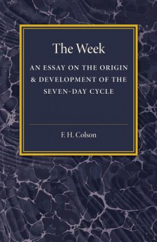 Kniha Week F.H. Colson