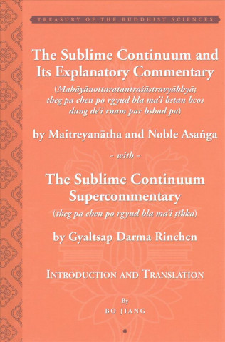 Buch Sublime Continuum Super-Commentary (theg pa chen po rgyud bla ma`i tikka) with the Sublime Continuum Treatise Commentary (Mahayanottaratantra Gyaltsap Bo Jiang