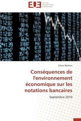 Kniha Cons quences de l'Environnement  conomique Sur Les Notations Bancaires Bertron-O