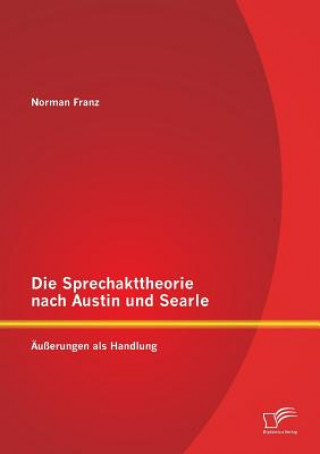 Knjiga Sprechakttheorie nach Austin und Searle Norman Franz