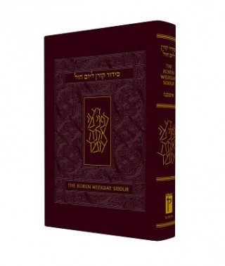 Kniha Weekday Koren Sacks Siddur (Brown Leather Hb) Jonathan Sacks