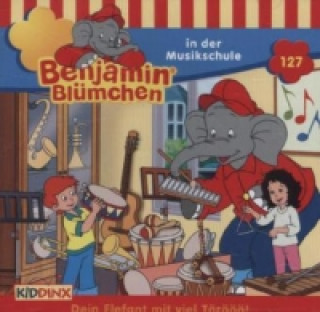 Hanganyagok Benjamin Blümchen in der Musikschule, 1 Audio-CD Benjamin Blümchen