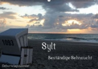 Calendario/Agenda Sylt - Beständige Sehnsucht (Wandkalender immerwährend DIN A2 quer) Silvia Hahnefeld