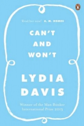 Könyv Can't and Won't Lydia Davis