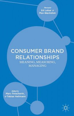 Könyv Consumer Brand Relationships M. Fetscherin