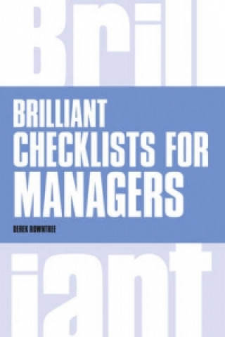 Carte Brilliant Checklists for Managers Derek Rowntree