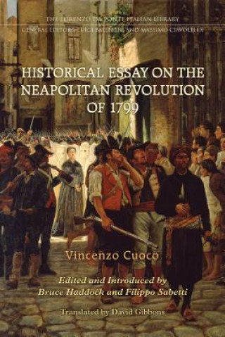 Książka Historical Essay on the Neapolitan Revolution of 1799 Vincent Cuoco