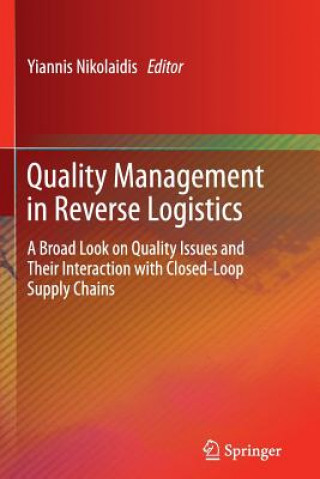 Kniha Quality Management in Reverse Logistics Yiannis Nikolaidis