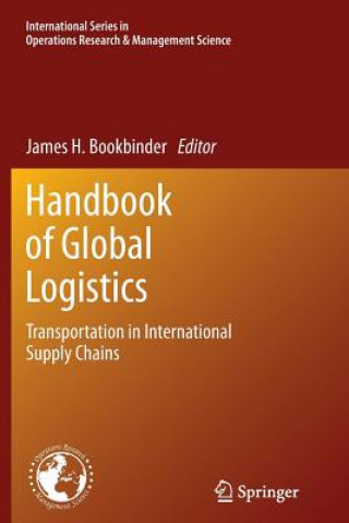 Könyv Handbook of Global Logistics James H. Bookbinder