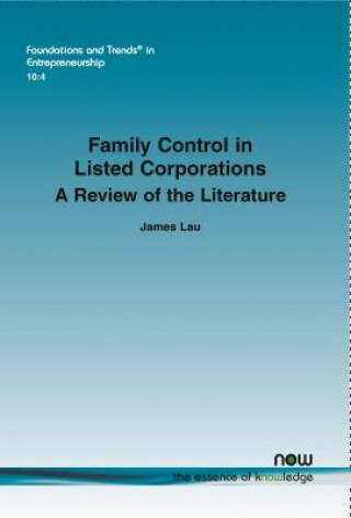 Książka Family Control in Listed Corporations James Lau