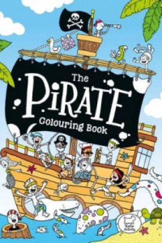 Książka Pirate Colouring Book Jake McDonald