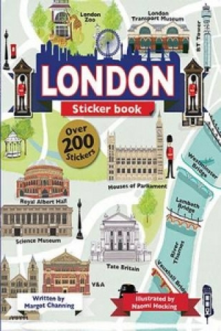 Carte London Sticker Book Margot Channing