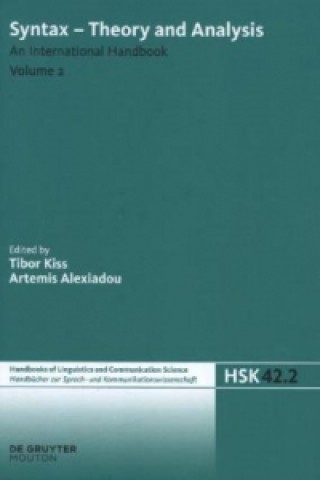Kniha Syntax - Theory and Analysis. Volume 2. Vol.2 Tibor Kiss