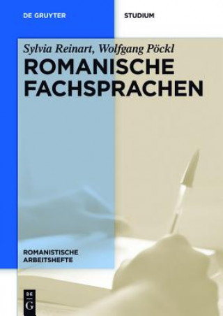 Book Romanische Fachsprachen Sylvia Reinart