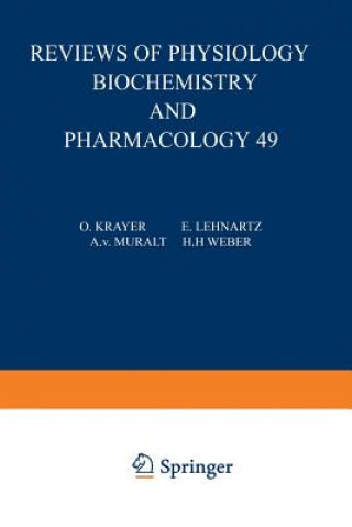 Carte Ergebnisse der Physiologie, Biologischen Chemie und Experimentellen Pharmakologie O. Krayer
