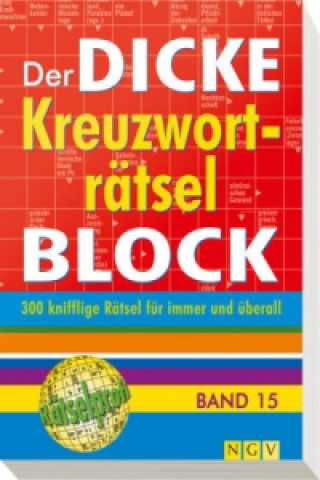 Kniha Der dicke Kreuzworträtsel-Block. Bd.15 