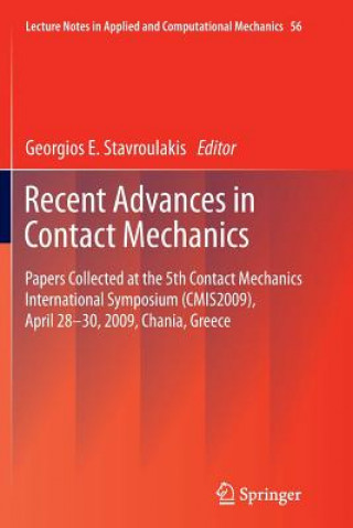 Książka Recent Advances in Contact Mechanics Georgios E. Stavroulakis