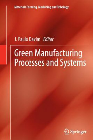 Kniha Green Manufacturing Processes and Systems Paulo Davim J