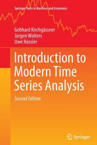Carte Introduction to Modern Time Series Analysis Gebhard Kirchgassner