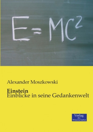 Kniha Einstein Alexander Moszkowski