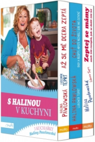 Könyv S Halinou v kuchyni BOX Halina Pawlowská