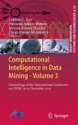 Carte Computational Intelligence in Data Mining - Volume 3 Himansu Sekhar Behera