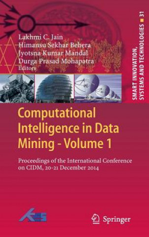 Könyv Computational Intelligence in Data Mining - Volume 1 Himansu Sekhar Behera