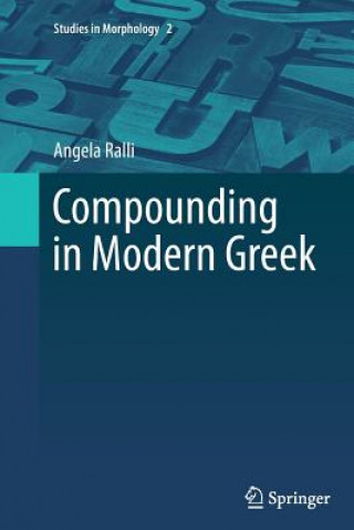 Książka Compounding in Modern Greek Angela Ralli