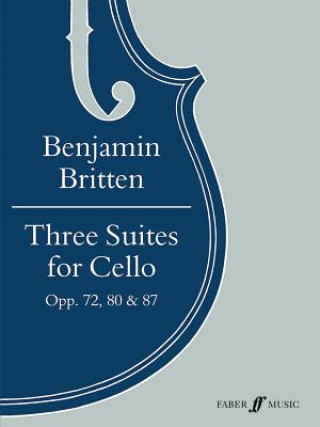 Materiale tipărite Three Suites, solo cello Benjamin Britten