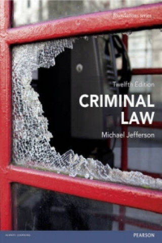 Könyv Criminal Law Michael Jefferson