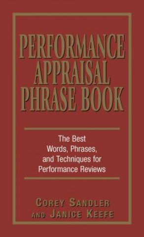 Книга Performance Appraisal Phrase Book Corey Sandler