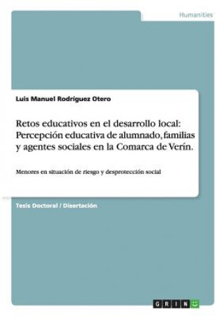 Kniha Retos educativos en el desarrollo local Luis Manuel Rodriguez Otero