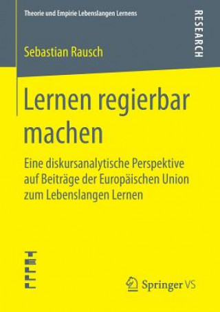 Książka Lernen Regierbar Machen Sebastian Rausch