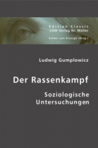 Book Der Rassenkampf Ludwig Gumplowicz