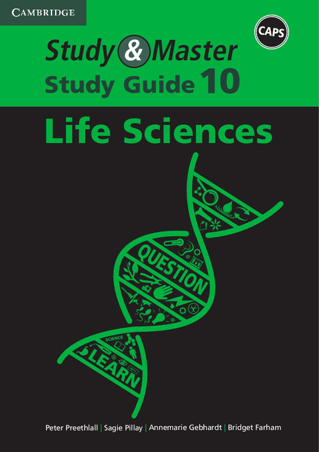 Book Study & Master Life Sciences Study Guide Grade 10 Gonasagaren S. Pillay