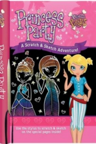Książka Princess Party Scratch & Sketch Graham Oakley