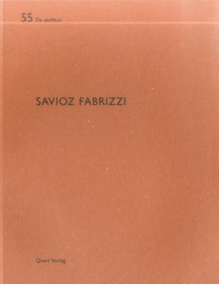 Kniha Savioz Fabrizzi: De Aedibus 56: German and French Text Wirz